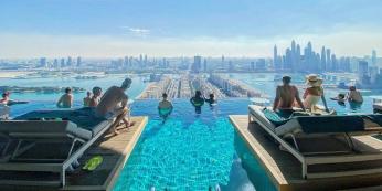 Панорамный бассейн Дубай