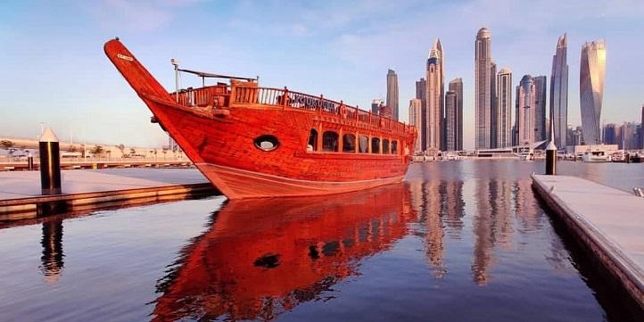 Dubai Marina Dhow Cruise Dinner with transfer