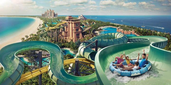Аквапарк Aquaventure в Дубае