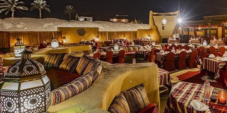 Ужин в Bab al Shams с трансфером