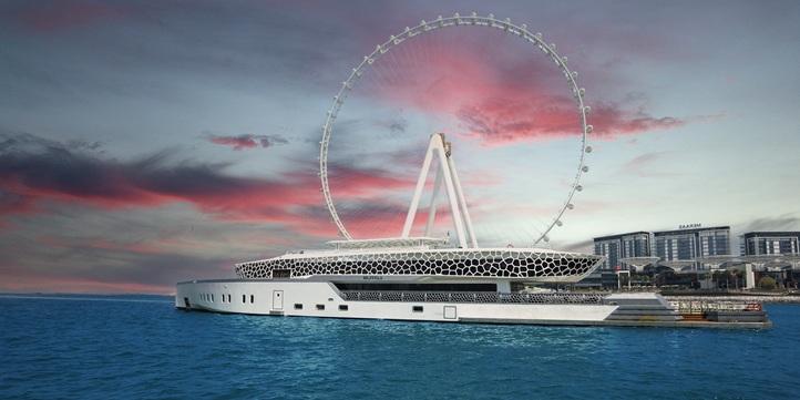 Lotus Mega Yacht dinner cruise Dubai