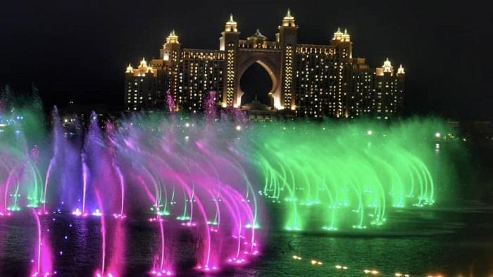 fountain dubai