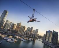 Зиплайн XLine Dubai Marina
