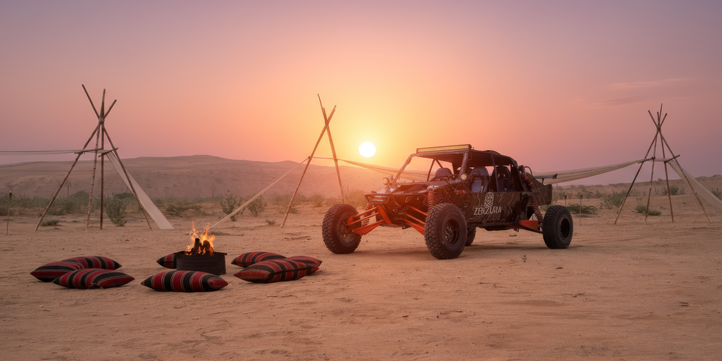 Тур на багги с ужином в Дубае