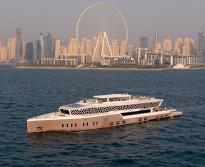 Lotus Mega Yacht dinner cruise Dubai